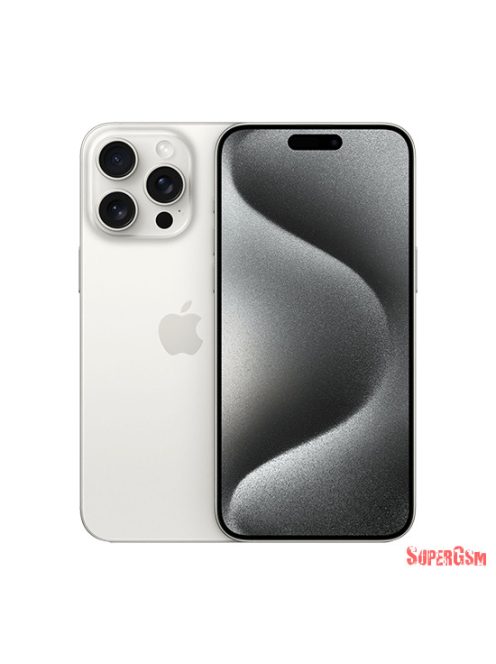 Apple iPhone 15 Pro Max 512GB - Fehér titán