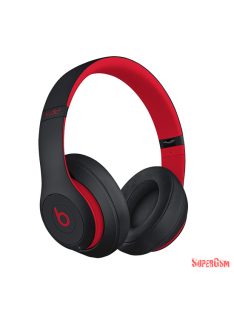   Beats Studio 3 Wireless Bluetooth Headphones (Over Ear) Fekete/Piros