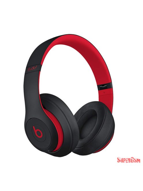 Beats Studio 3 Wireless Bluetooth Headphones (Over Ear) Fekete/Piros