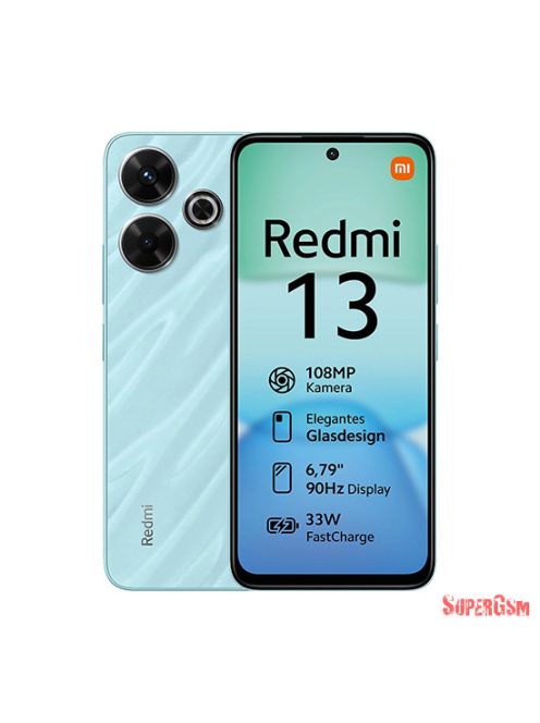 Xiaomi Redmi 13 4G Dual Sim 8GB RAM 256GB - Kék